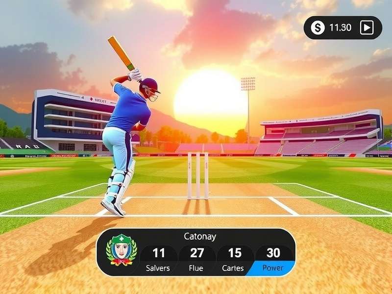 VR Cricket Supreme Master multiplayer match